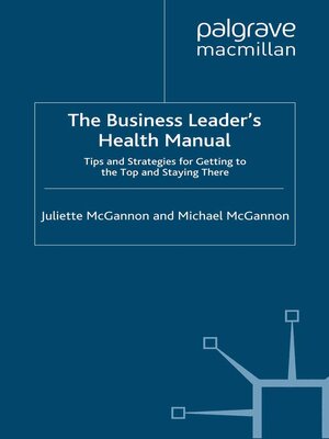 cover image of The Business Leader's Health Manual